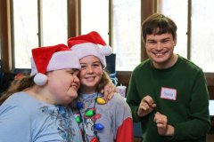 Adult Day Program Celebrates the Holidays at Our Allyn Campus