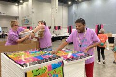 Adult Day Program Volunteers At Flying Pig Marathon