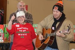 Adults Celebrate at Camp Allyn Holiday Party