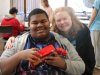 Saturday Kids Club participant and counselor at Stepping Stones Ohio