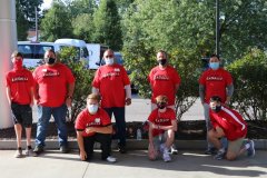 LaSalle High School Freshmen and Fathers Volunteer at Stepping Stones