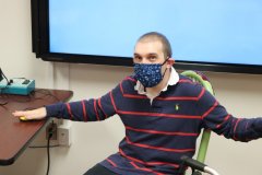 Participants of Adult Day Services Sew Face Masks