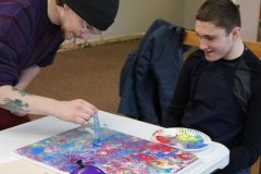 Step-Up Students Enjoy Visionaries and Voices Art Classes
