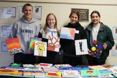 Summit Country Day Students Bring the Gift of Art to Saturday Kids Club