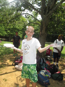 One of the many shaving cream fights we had this week!