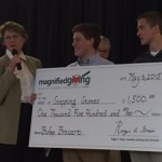 Bishop Brossart High School presents $1500 to Stepping Stones