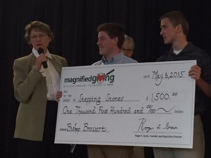Bishop Brossart High School presents $1500 to Stepping Stones