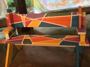 A geometric bench