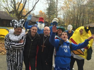 From guest appearances by the Smurfs, to a priest, to a court jester, staff and participant costumes were fantastic!