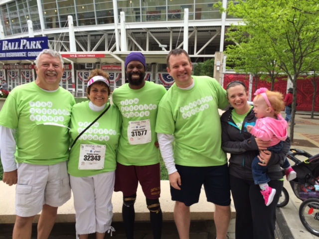 Team Stepping Stones raises funds for people with disabilities at Cincinnati Flying Pig Marathon