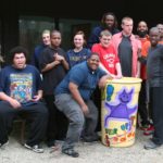 Step-Up Students complete colorful rain barrel project in Cincinnati, Ohio