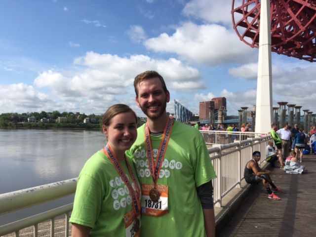 Team Stepping Stones Completes Half-Marathon at Cincinnati Flying Pig to Raise funds for people with disabilities