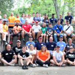 Construction Workers Volunteer at Stepping Stones Summer Camp
