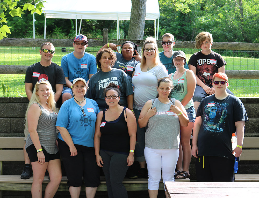 Pizza Hut Volunteers at Stepping Stones Summer Day Camp in Cincinnati, Ohio