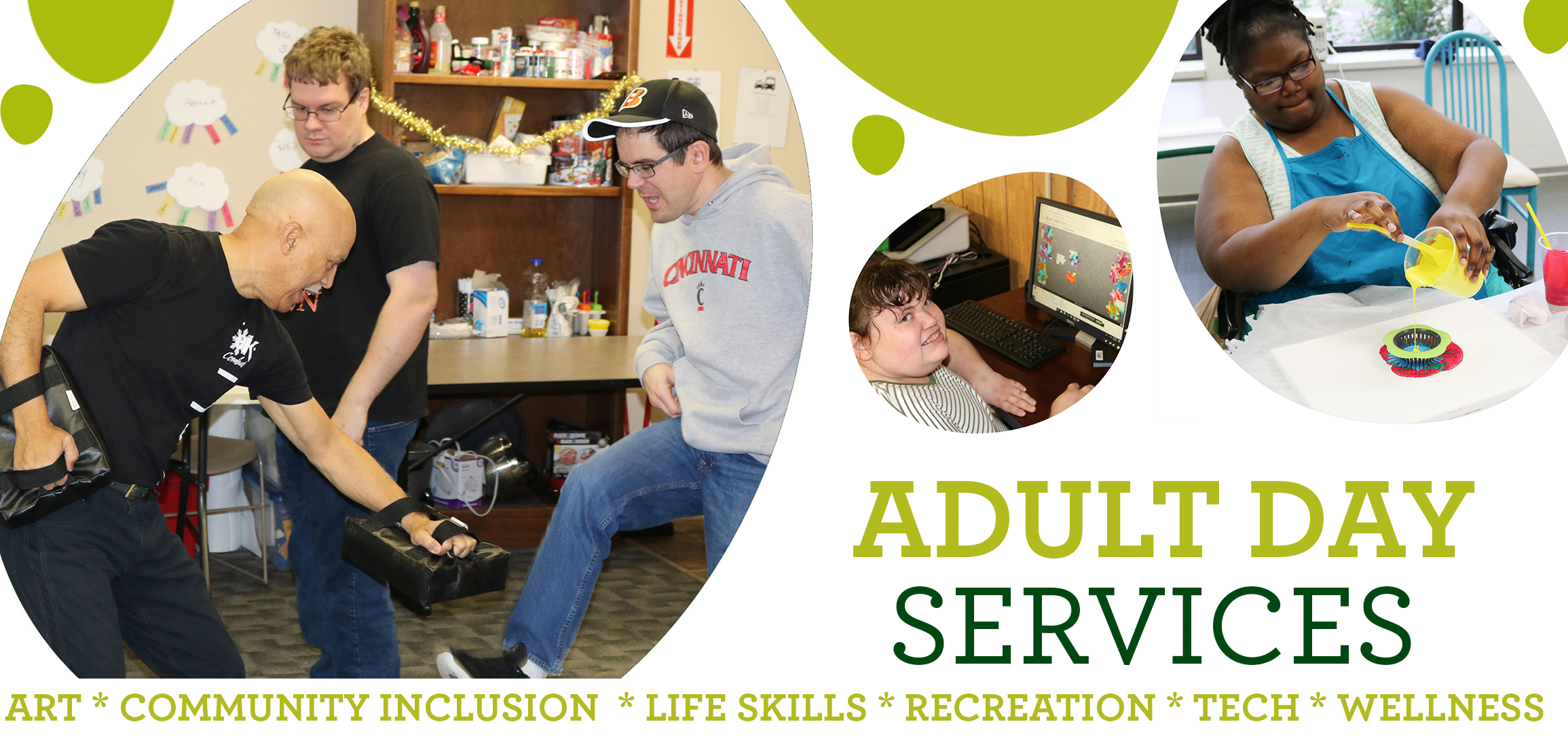 Stepping Stones Adult Day Services Program for Individuals with Disabilities I Greater Cincinnati