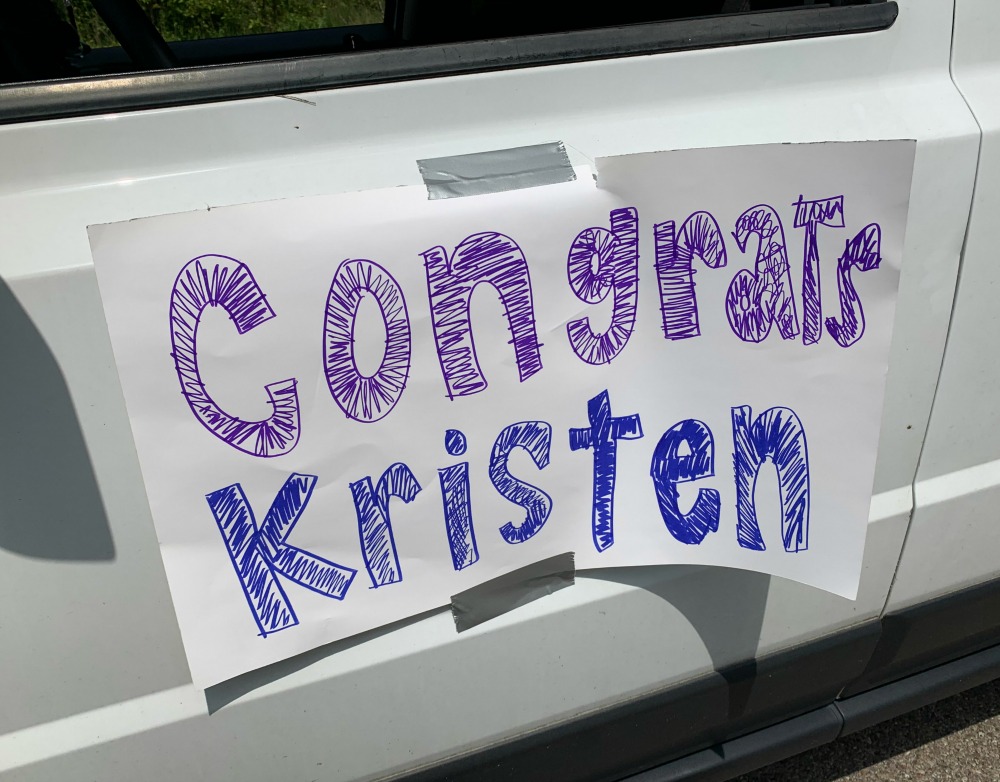 Stepping Stones Celebrates Student with Autism with Drive-By Graduation I Cincinnati, Ohio