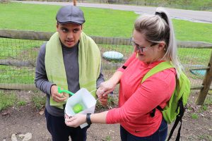 Stepping Stones Step Up Autism Alternative Education students enjoy an inclusive Easter Egg Hunt in Indian Hill, Ohio.