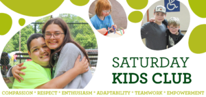 Stepping Stones Saturday Kids Club serves children and young teens with disabilities at a scenic Greater Cincinnati, Ohio location.