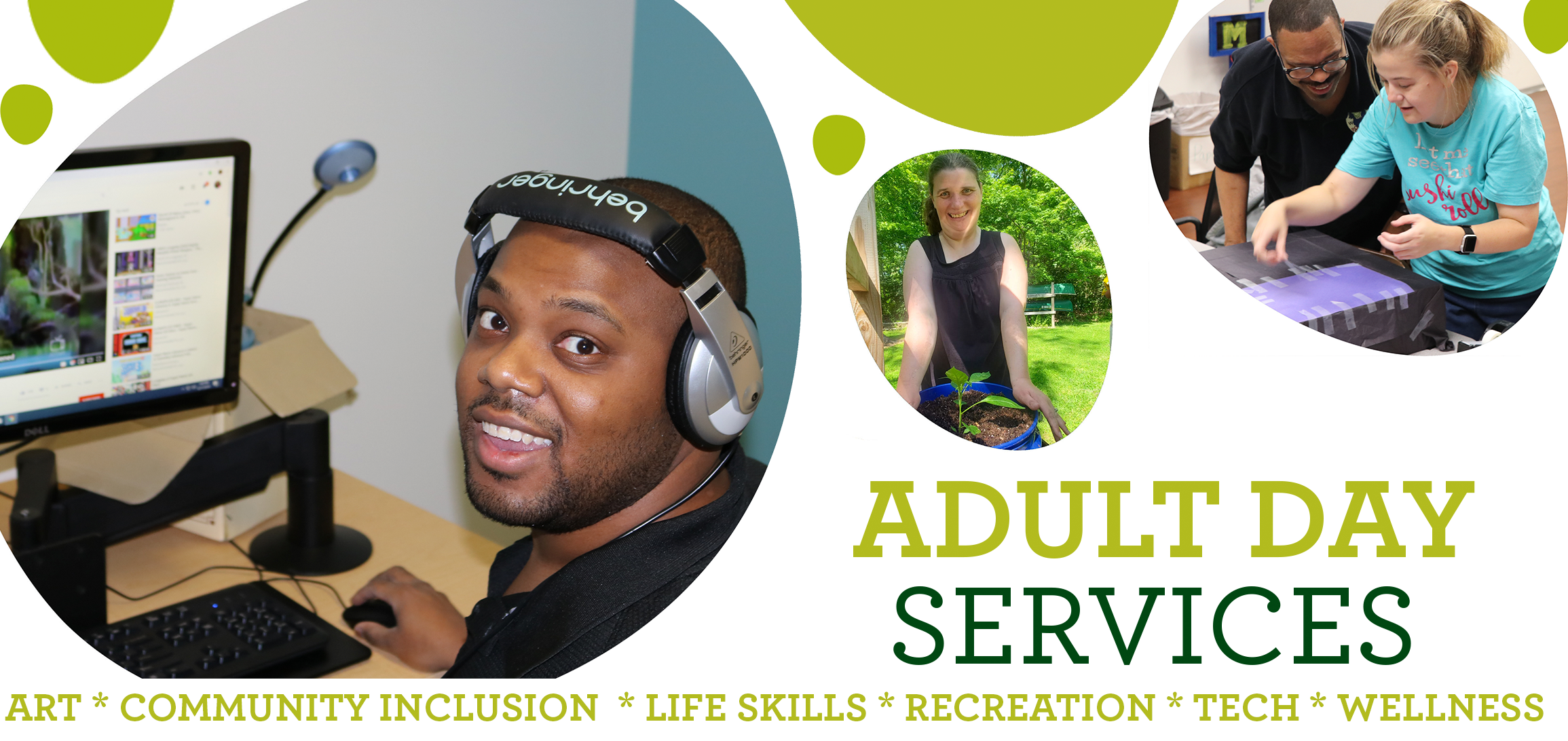 Stepping Stones Adult Day Services program for individuals with disabilities operates at three Greater Cincinnati locations.
